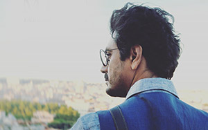 Bollywood actor Nawazuddin Siddiqui on the poster of psychological thriller movie,  Roam Rome Mein